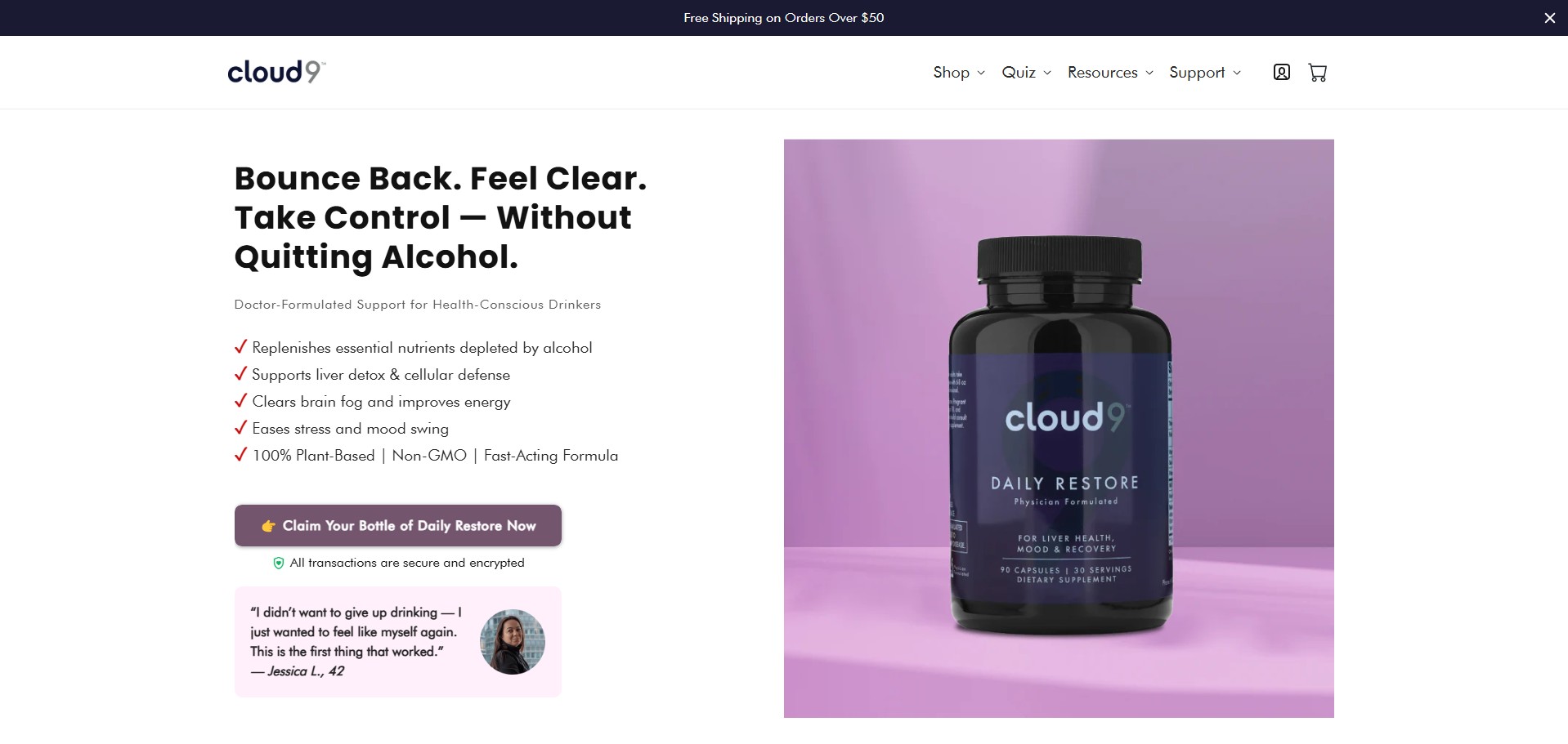 Cloud 9 Daily Restore Ürün